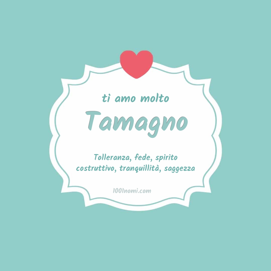 ti amo molto Tamagno Ti amo molto Tamagno