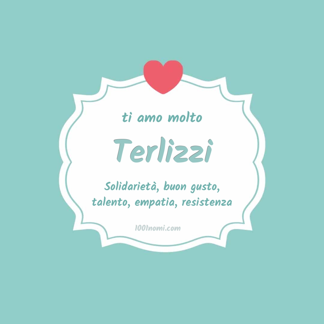 Ti amo molto Terlizzi