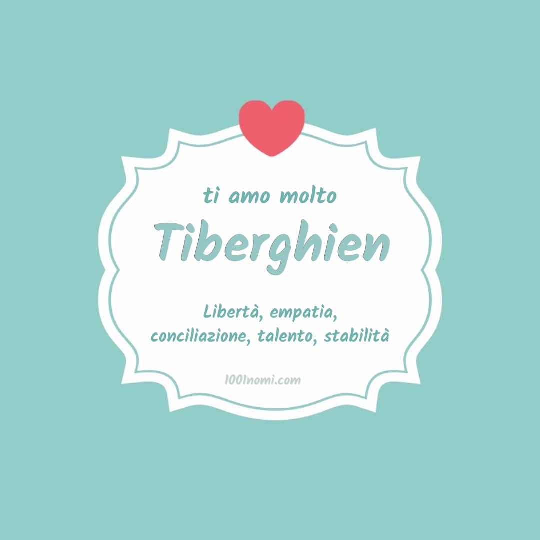 ti amo molto Tiberghien Ti amo molto Tiberghien