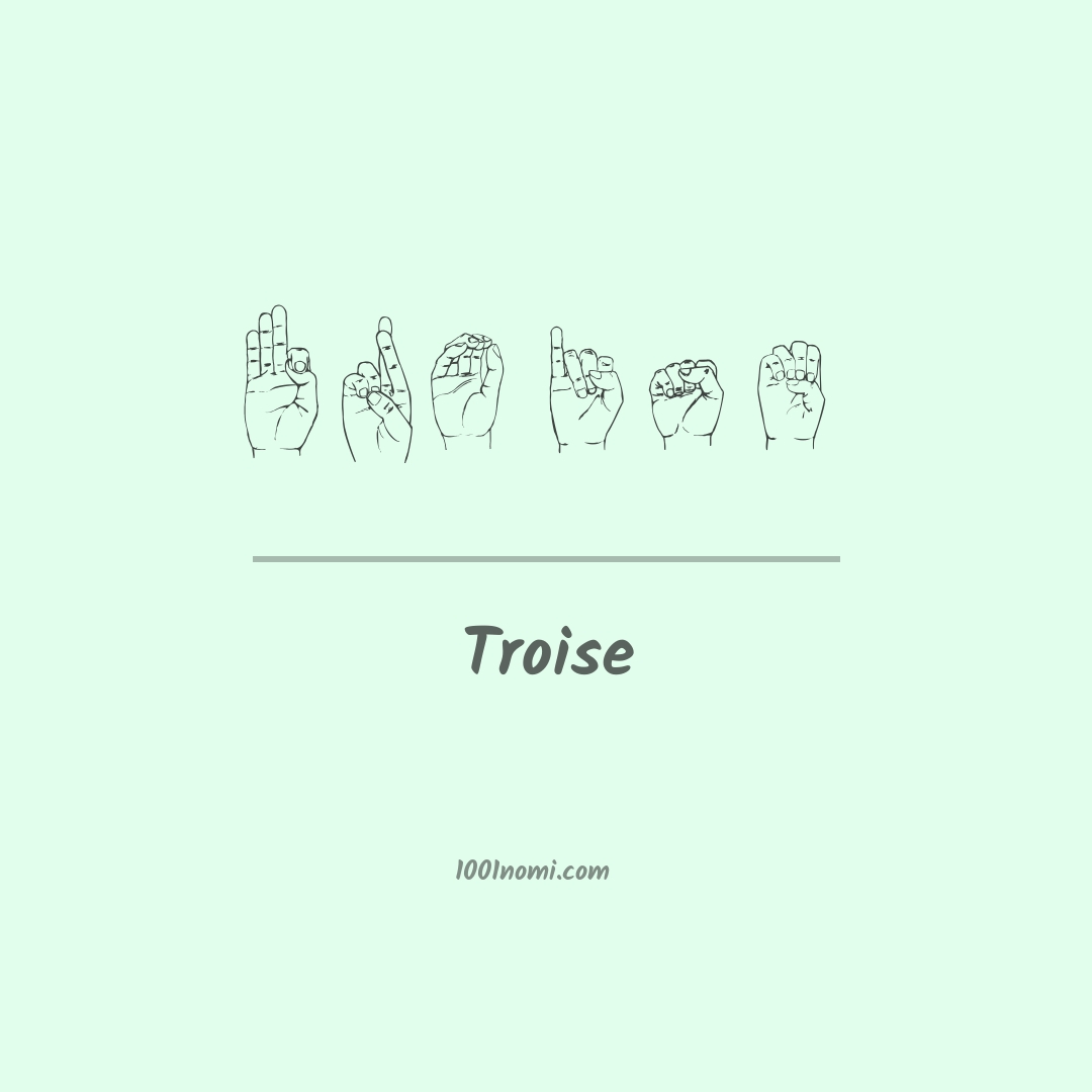 Troise nella lingua dei segni