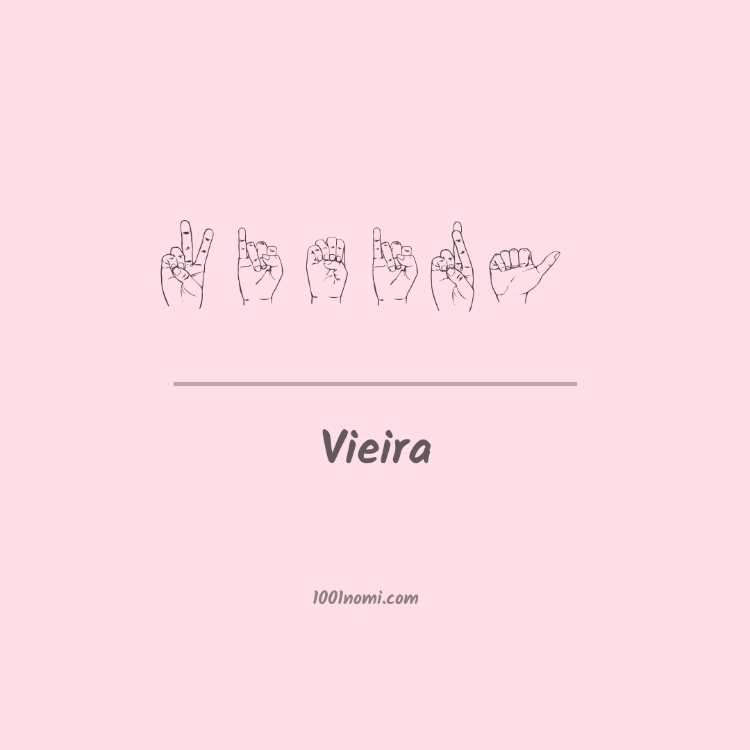 Vieira nella lingua dei segni