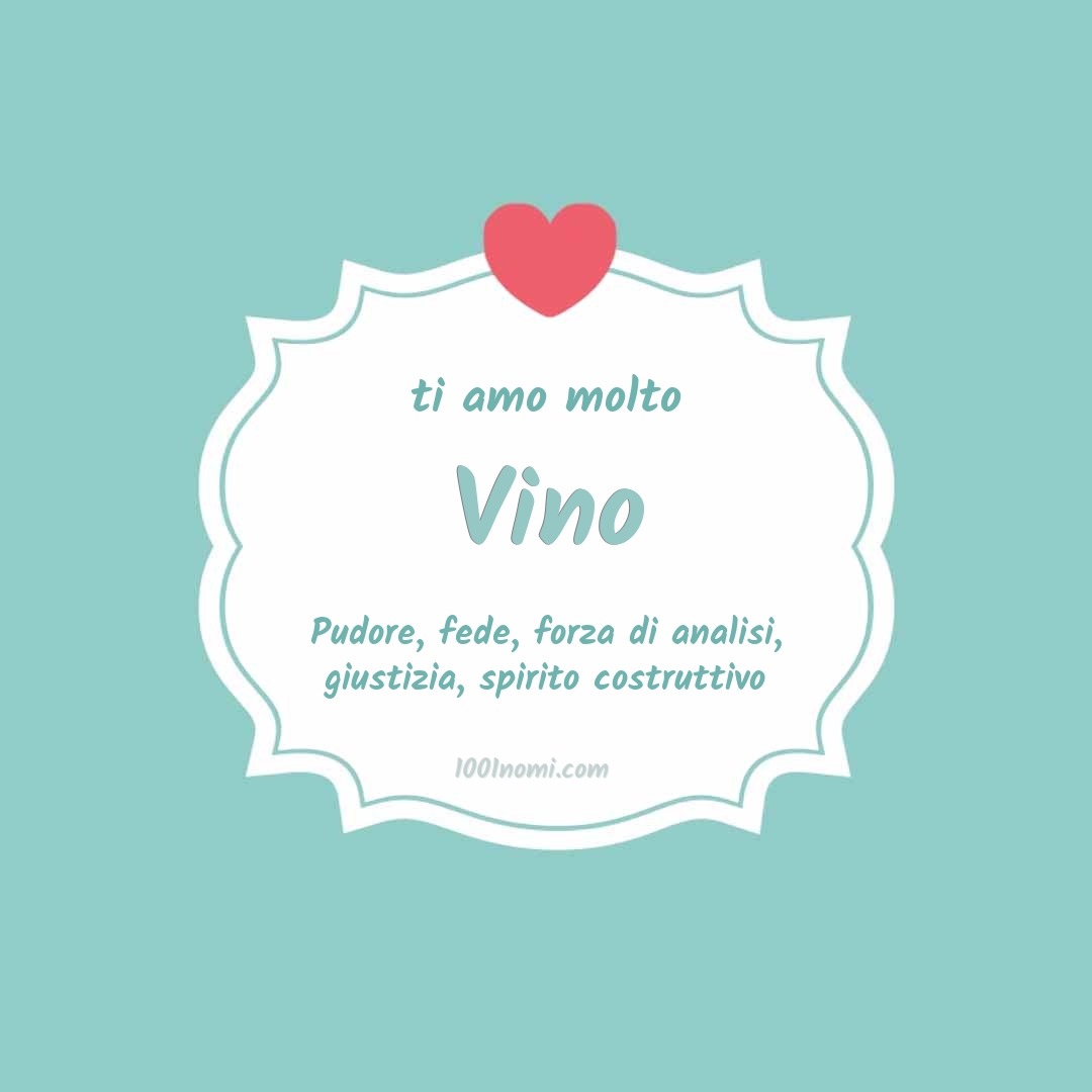 Ti amo molto Vino
