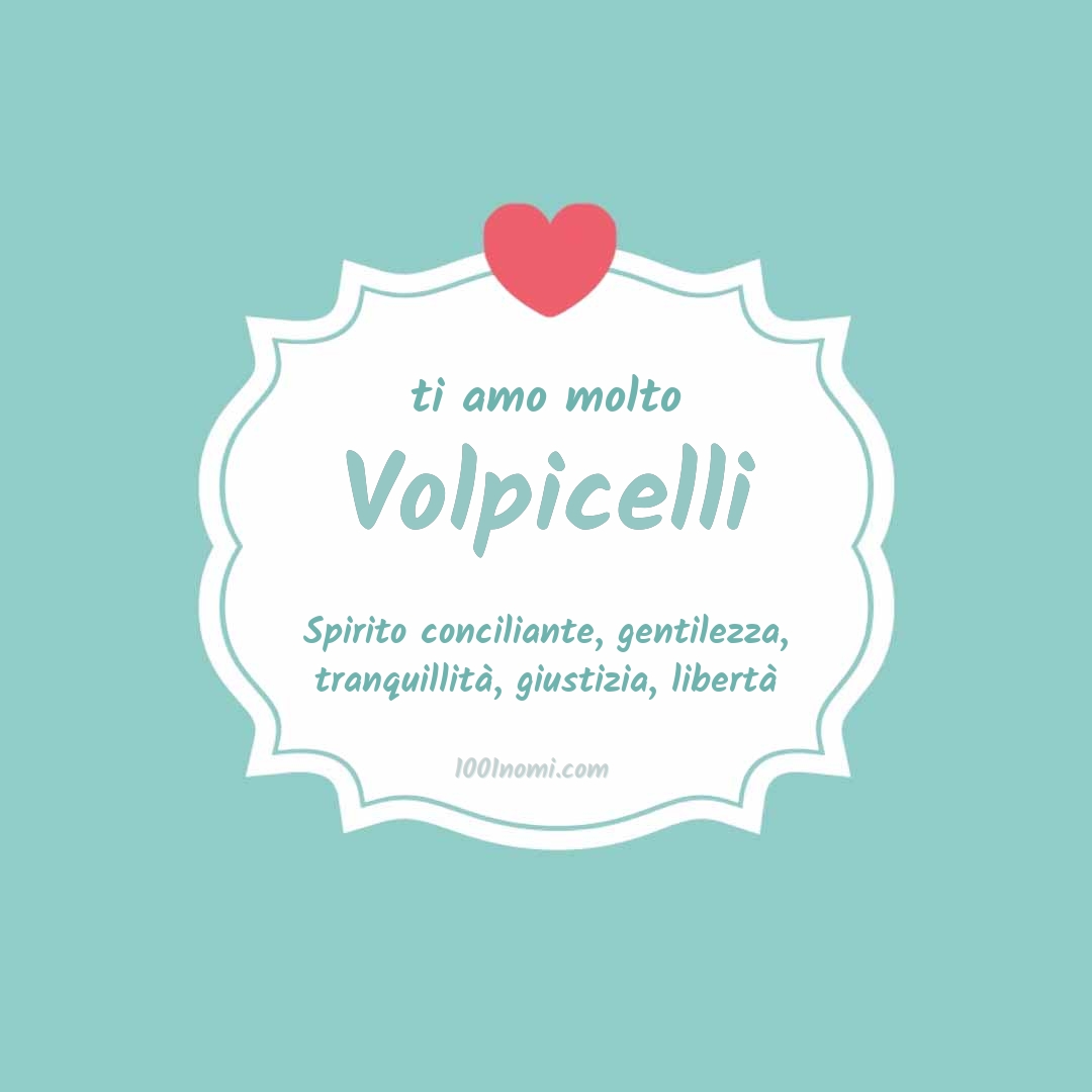 ti amo molto Volpicelli Ti amo molto Volpicelli